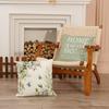 Новая наволочка с цветочным принтом Весенний домашний простой декор Набор диванных подушек Автомобильная подушка
