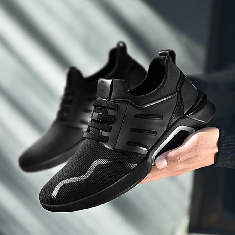 2025 новая корейская версия сетчатой ткани с дышащей поверхностью и универсальной модной повседневной спортивной мужской теннисной обуви для студентов