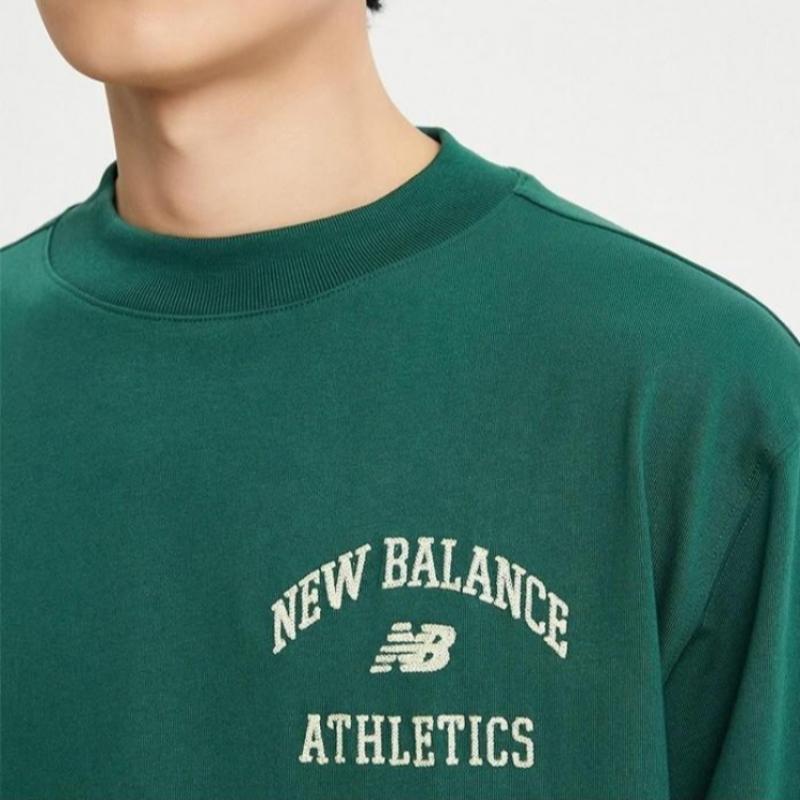 New Balance Футболка с длинным рукавом и принтом Varsity Graphic Mock Nbncd4s061 40
