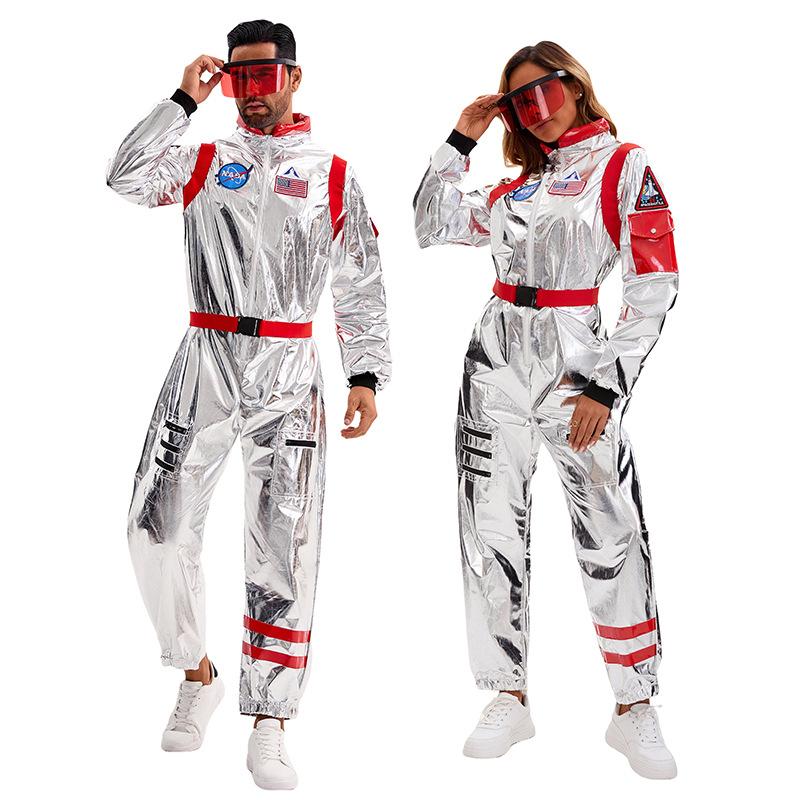 Halloween Astronaut Costume Astronaut Onesie Spacesuit Holiday Party Cosplay Costume
