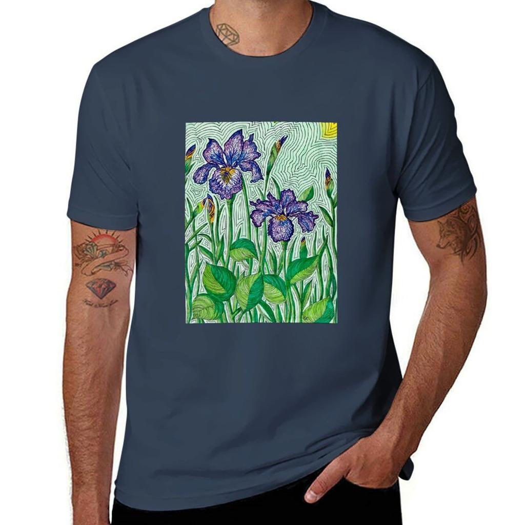 Iris Love Tshirt Sports Basic Short Sleeve Tshirt