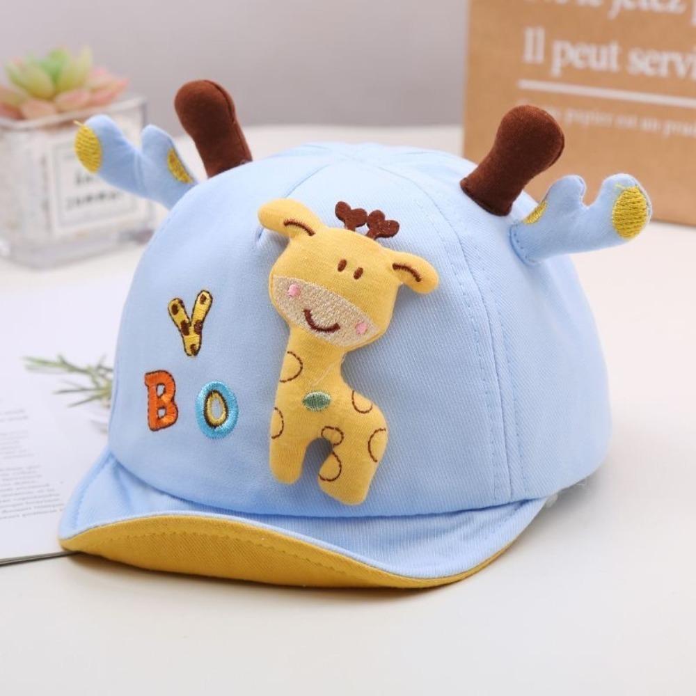 Cartoon Animals Baby Bucket Hat Cotton Panama Cap Cute Kids Sun Hat Baby Boy/Girl