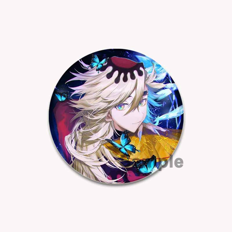 32/44/58 мм аниме Камадо Танджиро/Хасибира Иносукэ броши Кочоу Синобу/Камадо Незуко/Цуюри Канао/Агацума Зеницу значок ручной работы, булавка