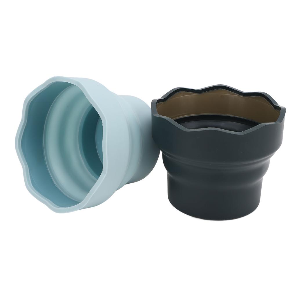 2 шт. Портативный стакан для воды для покраски, практичный, простой в использовании, многофункциональный, складной, для мытья покраски