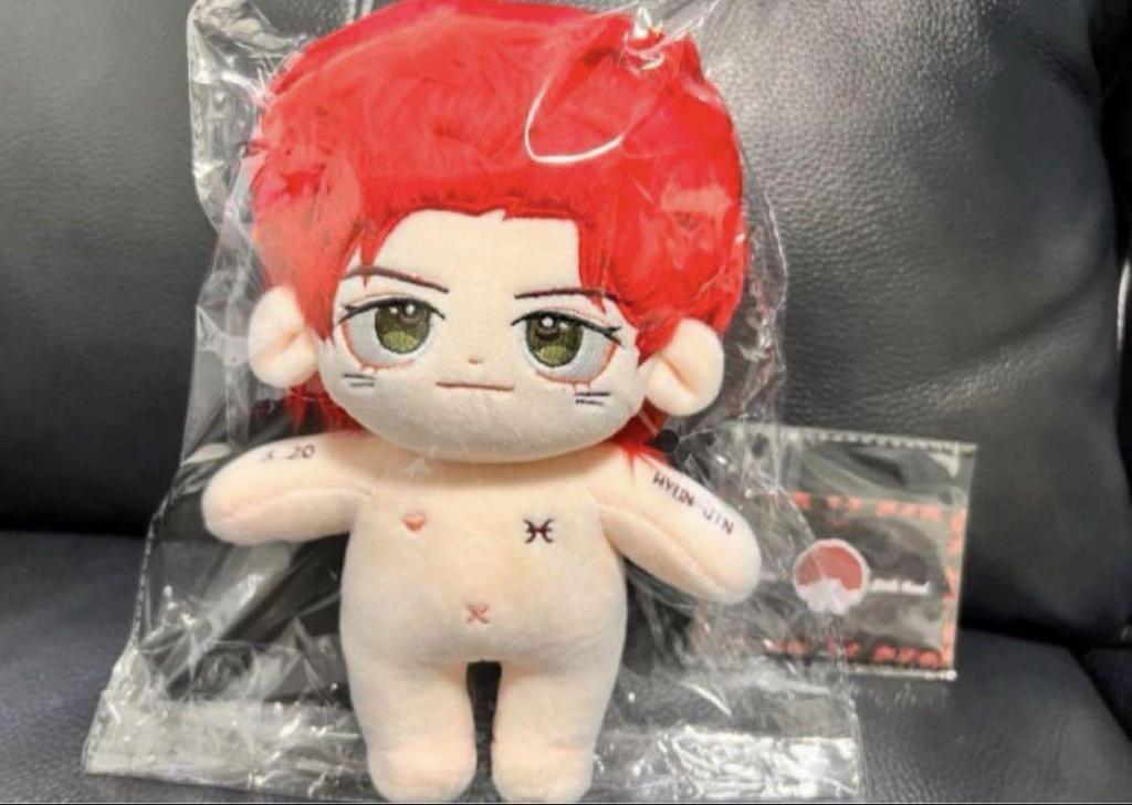 [Б/У] Плюшевая игрушка Stray Kids Хёнджин, 20 см, Мастер, Оригинал "232"