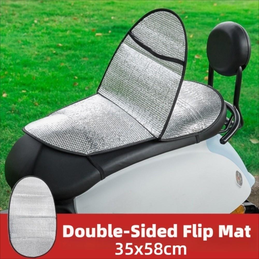 Aluminum Foil Reflective Heat Electric Scooter Heat Insulation Pad Sunproof Seat Cushion  Outdoor
