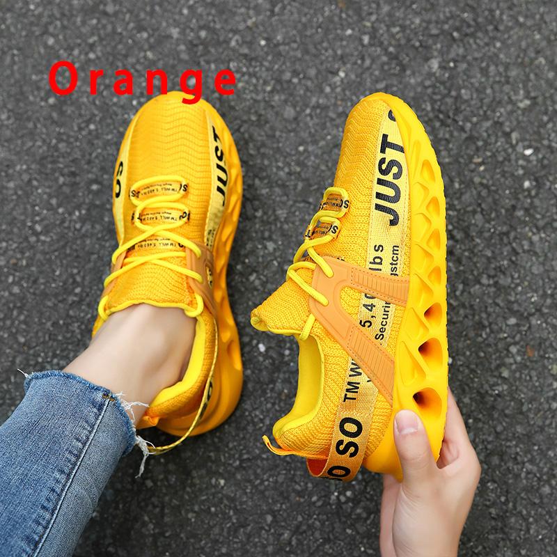 Men's Sports Shoes Fashion Breathable Wear-resistant Running Shoes