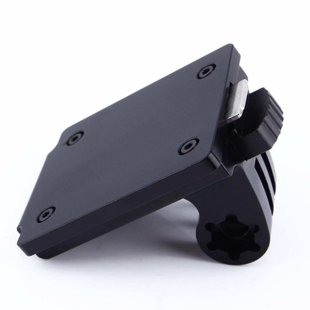 Sports Camera Helmet Fixed Mount Aluminum Alloy Action Camera Helmet Fixed Base Holder Adapter for Hero for Xiaomi Yi