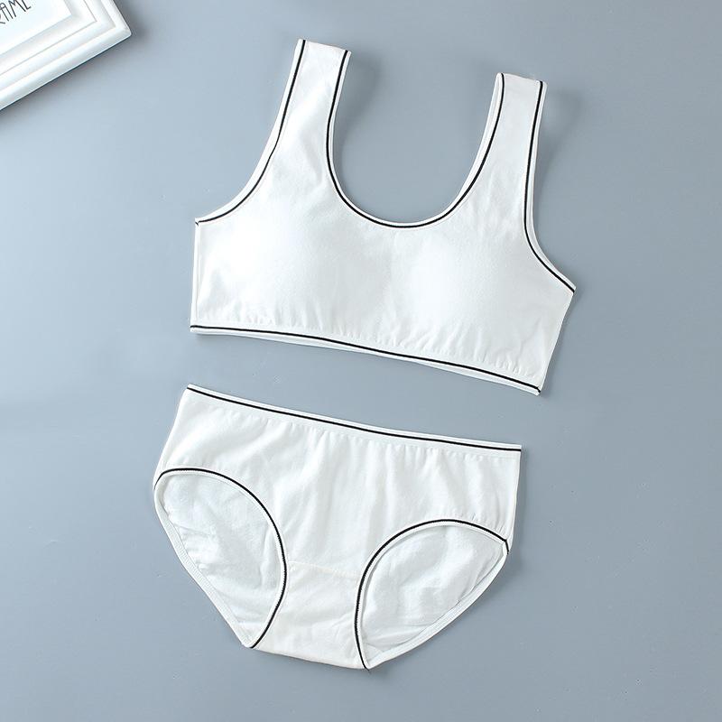 От 8 до 14 лет, бюстгальтер для девочек-подростков, нижнее белье для девочек-подростков, студенческий тренировочный бюстгальтер, комплект нижнего белья