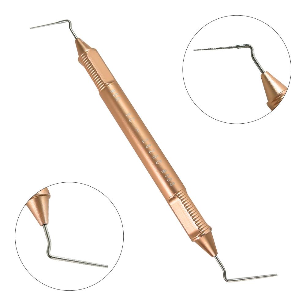 1 шт. NICEDEN Стоматологический эндодонтический ручной плаггер Бьюкенена Инструмент для пломбирования NITI наконечник #0 #1 #2 Эндодонтический стоматолог Стоматологические инструменты