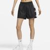 Nike Женские плетеные шорты с принтом логотипа Черные DQ3355-010