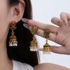 Серьги-колокольчики из сплава в богемном стиле для женщин, ретро, с каплями масла, этнический стиль, серьги, украшения для ушей, в наличии