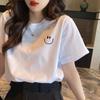 Summer White Short-Sleeved T-shirt Female Students Loose Top Fashion