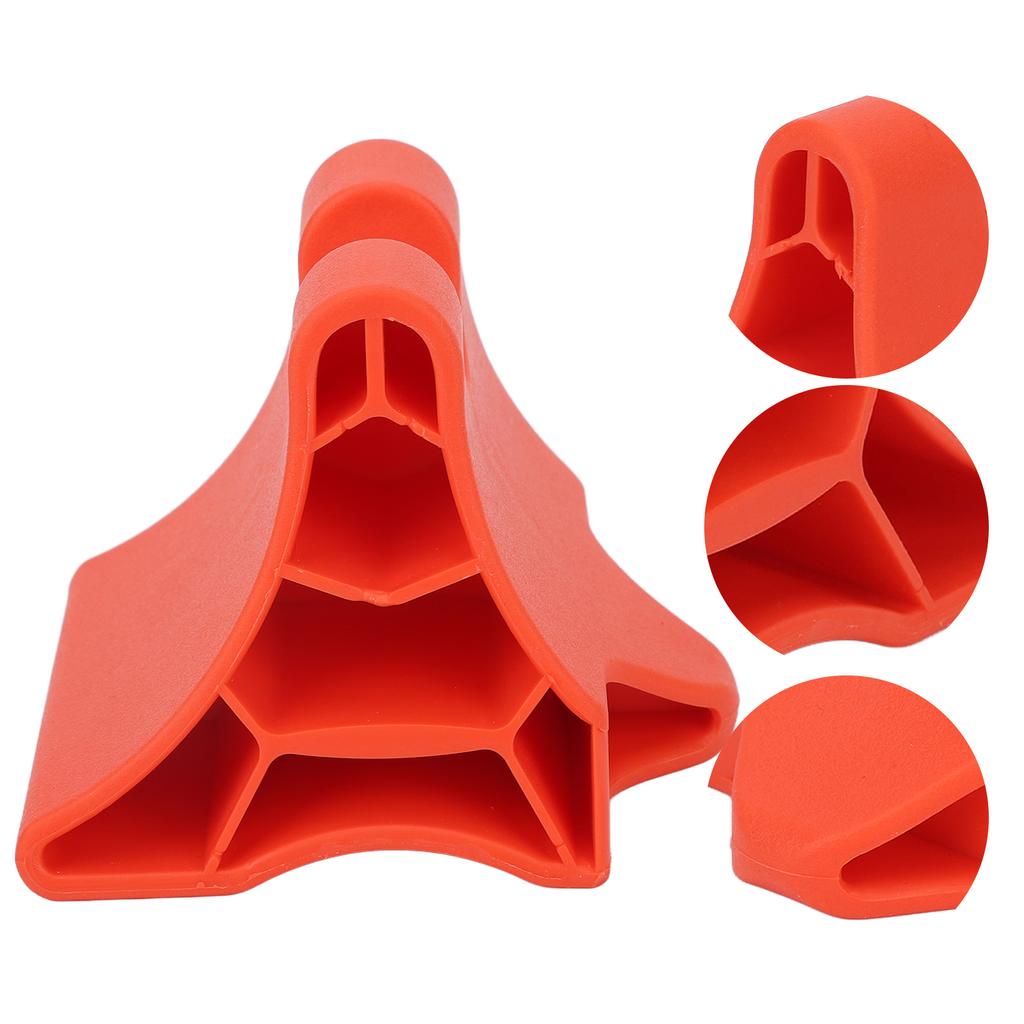 Body Massager Neck Shoulders Legs Feet Fatigue Relief Manual Multifunctional Massage Hammer Orange