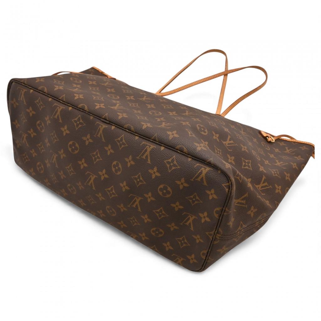 Аутент. Сумка-тоут Louis Vuitton Monogram Neverfull GM lv7466hj Б/у