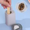 Press Style Automatic Toothpick Dispenser Portable Toothpick Storage Box  for Kitchen Restaurant