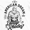 Редкая хлопковая мужская футболка DUSTY RHODES, все размеры, унисекс