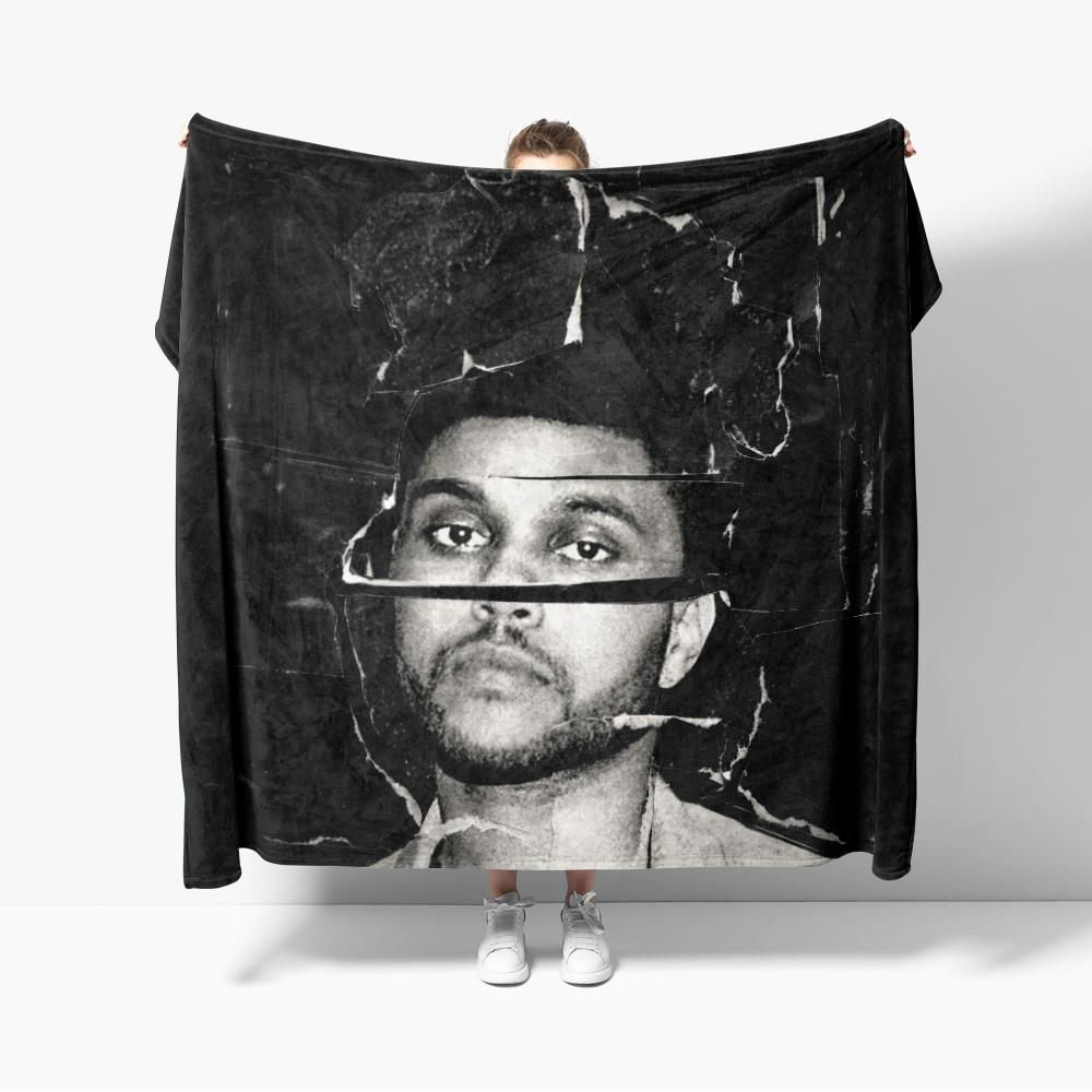 Поторопись завтра! Фланелевое одеяло для дивана, украшения улицы, The Weeknd, SINGER, плед, супермягкое одеяло для спальни.
