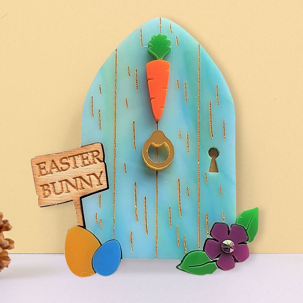 Wood Garden Decoration Wooden Decoration Ornaments Fairy Gate Tree Decoration Fairy Tale Courtyard