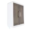 Bathroom Cabinet Wall Mounted Multifunctional Makeup Perfume Cosmetic Organizer Display Cabinet