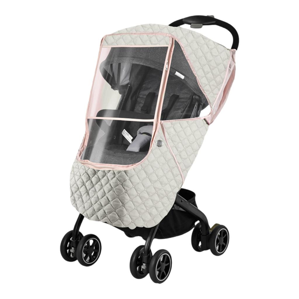 Зимний чехол для детской коляски, ветрозащитный защитный чехол, универсальный пылезащитный чехол для детской коляски, дождевик для детской коляски