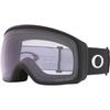 Oakley Flight Tracker L Matte Clear Free Size Goggles, Black/Prizm Lens,