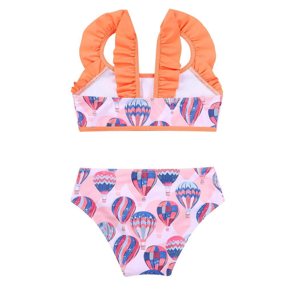 Комплекты бикини для девочек, купальный костюм русалки, купальник из двух частей, купальник для детей 1-16 лет