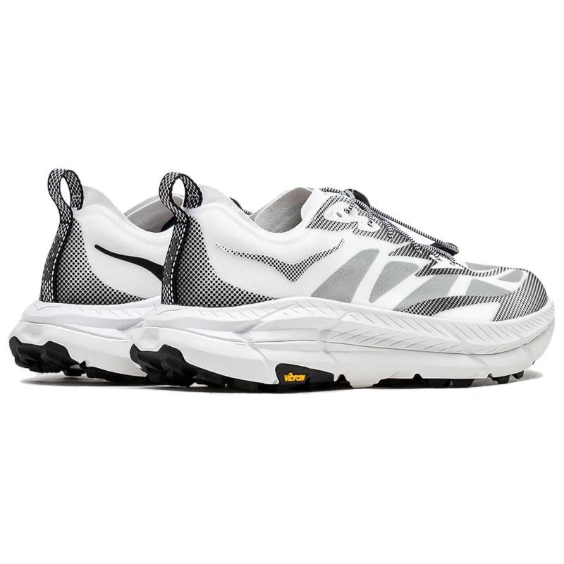HOKA ONE ONE Mafate Speed 4 Abrasion Resistant Low Top Outdoor Shoes Unisex Pink Sneakers 1168971-WBLC