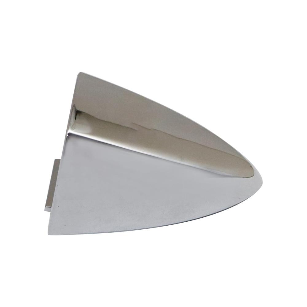 1 шт. Хромированная правая передняя дверная ручка с крышкой безеля под ключ для Honda Accord 2013-2017