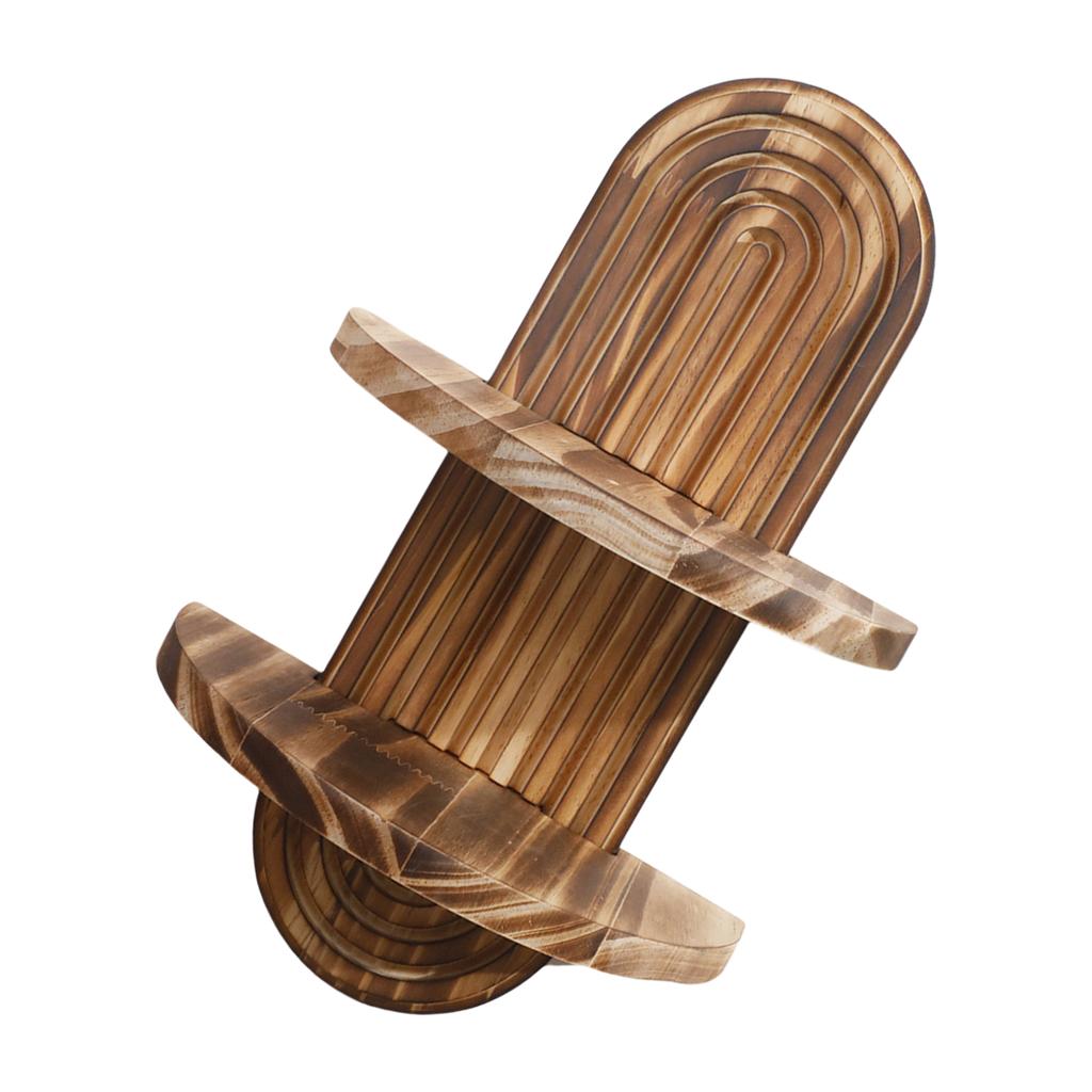 Деревянная настенная полка овальной формы, винтажная стойка для хранения, арочная плавающая полка, органайзеры для спальни, гостиной, прачечной