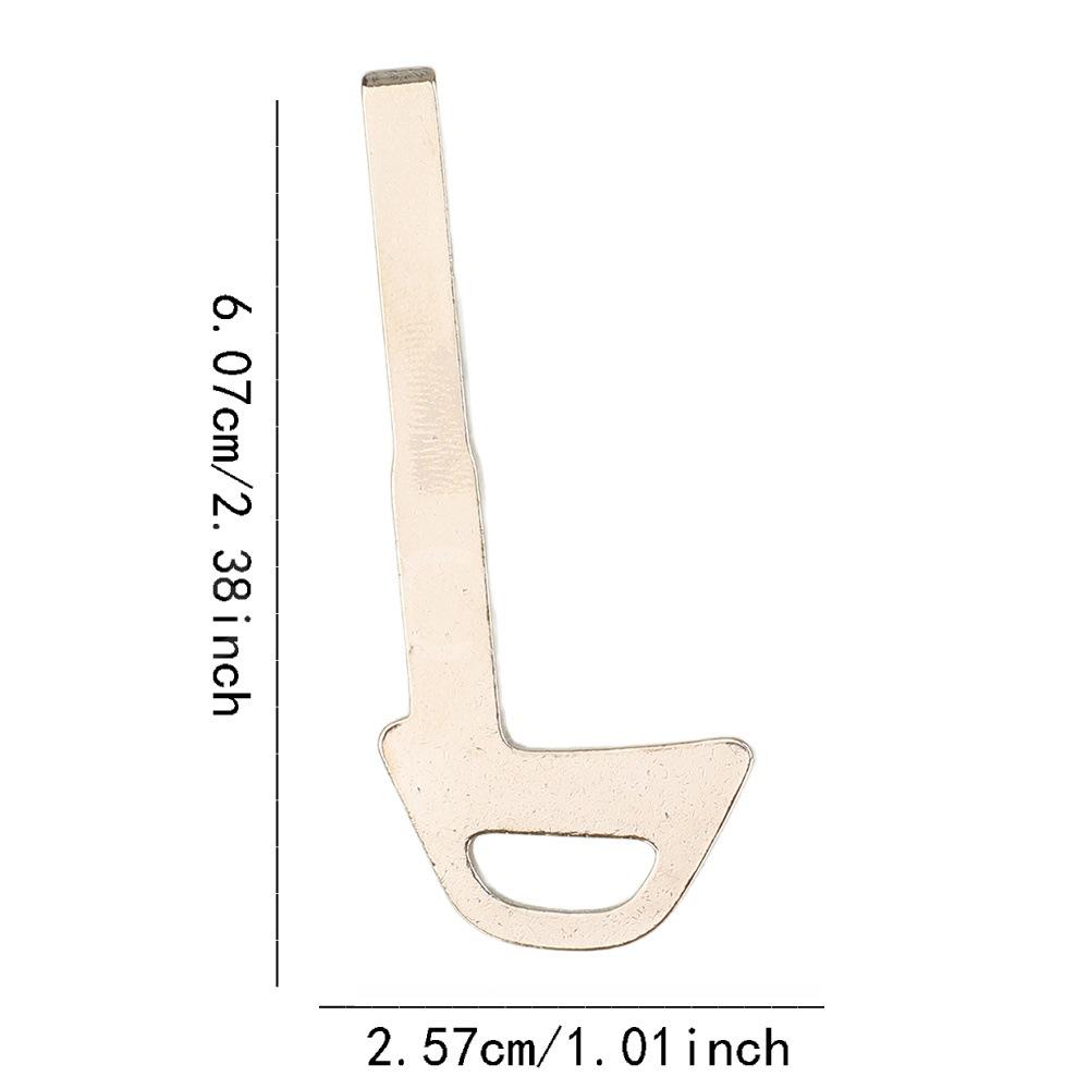 Compatible Emergency Mechanical Blank Key for Jaguar X, XK, XF, XKR Smart Card Remote Control Cars