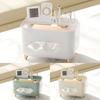 Multifunctional Tissue Box Living Room Tissue Case Desktop Organizer Remote Control Tissue Holder Luxury Paper Tissue Box Holder