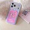 New 2026 Cute Pink Cartoon Magnetic Phone Case For iPhone 17 16 15 14 Pro Max with Flip Stand Shockproof Cover For Magsafe