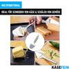 KÄSEFEIN Stainless Steel Cheese Slicer Cheese Cutter Cheese Knife Cheese Scraper Cheese Grater