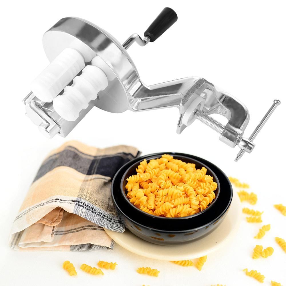 Эргономичная ручная машина для пасты с ручным приводом для феттучини Долговечная машина для макарон Десерт