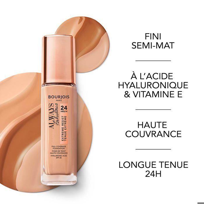 Тональный крем - BOURJOIS - Always Fabulous 24H - SPF20 - 120 Claer Ivory - 30мл