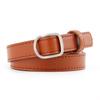 Stylish Korean Version Casual Belt For Students With Decorative Smooth Buckle Feature