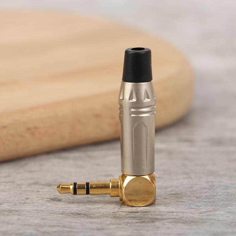 1 шт. прямоугольный мини-джек 3,5 мм стерео прямоугольный штекерный разъем для ремонта аудионаушников паяльный адаптер паяльный разъем