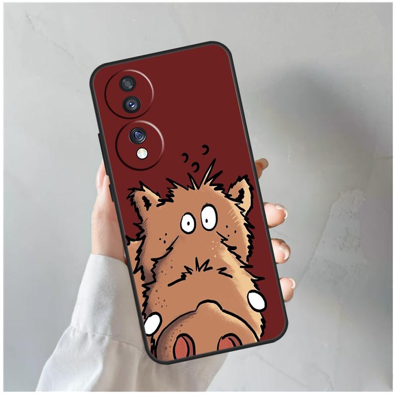 Cute wild boar funny Cartoon For Huawei Honor Magic 5 Pro 50 70 X8 X8a X9a P Smart Z Nova 5T P60 P20 P40 P30 Lite Case