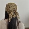 Thin Headband Leopard Print Neckerchief Fashionable Hairband  Women