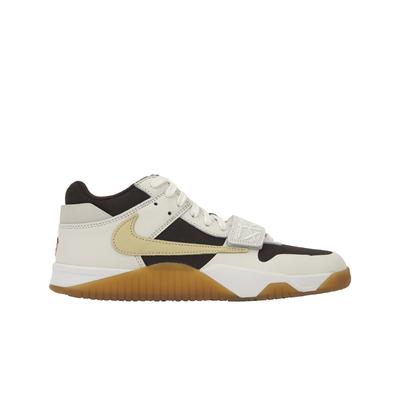 Travis Scott x Air Jordan Jumpman Jack TR Парус Унисекс Кроссовки Кремовый Муслин Темно-Мокко FZ8117-100