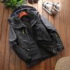 Зимняя мужская куртка, теплая верхняя одежда, ветровка, водонепроницаемая куртка, мужская флисовая парка с капюшоном, куртка размера плюс 6XL, 3 в 1, толстое пальто