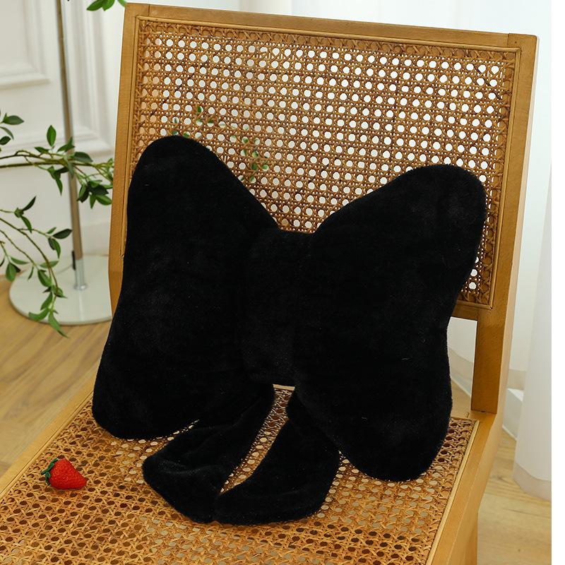 Однотонная подушка-бант, подушка для дивана, подушка для стула, подушка для автомобиля, подушка для головы, девочка, сердце, подарок на День святого Валентина, обмен подарками