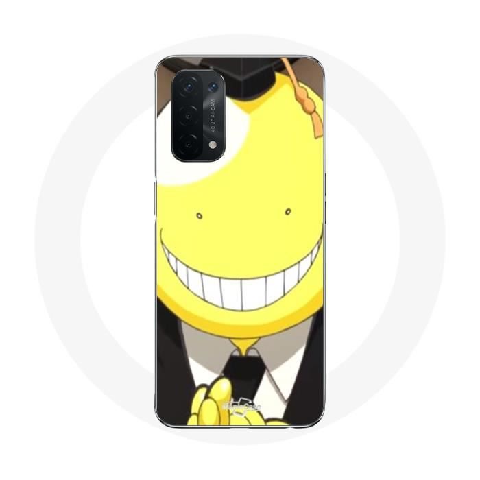 Coque - Maniacase - Oppo A74 5G - Koro Sensei - Anime - Souple - Noir