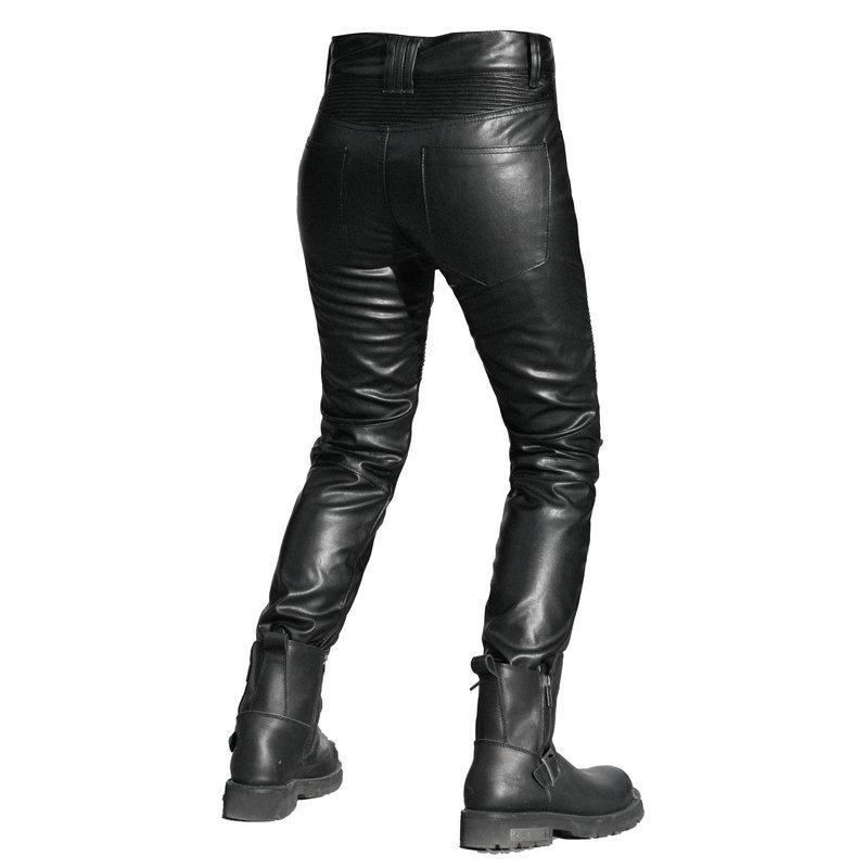 Женские мотоциклетные брюки VOLERO, мотоциклетные брюки для отдыха и защиты от падения с покрытием + ветрозащитные и водонепроницаемые брюки, облегающие кожаные брюки