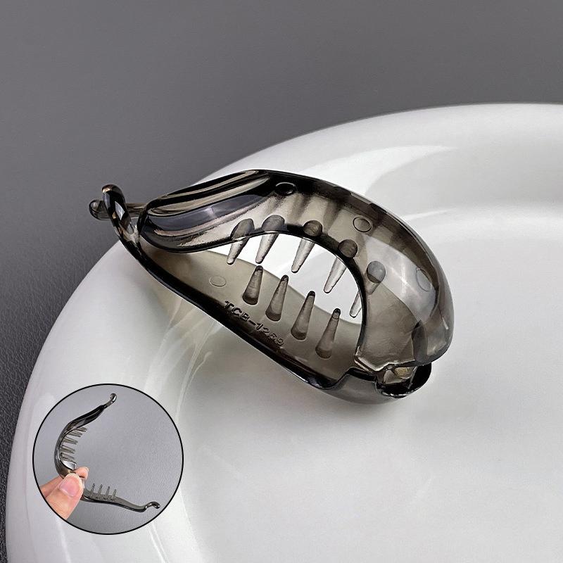 Ацетатная заколка-банан, заколка-твист, корейская новая заколка для хвостика, простая большая нескользящая заколка для волос, головной убор, аксессуары для волос для девочек и женщин