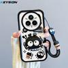 KEYSION Shockproof Case for Realme 14 Pro 5G with Lanyard Soft Silicone Cute 3D Cartoon Doll Phone Cover for OPPO Realme 14 Pro+ 5G