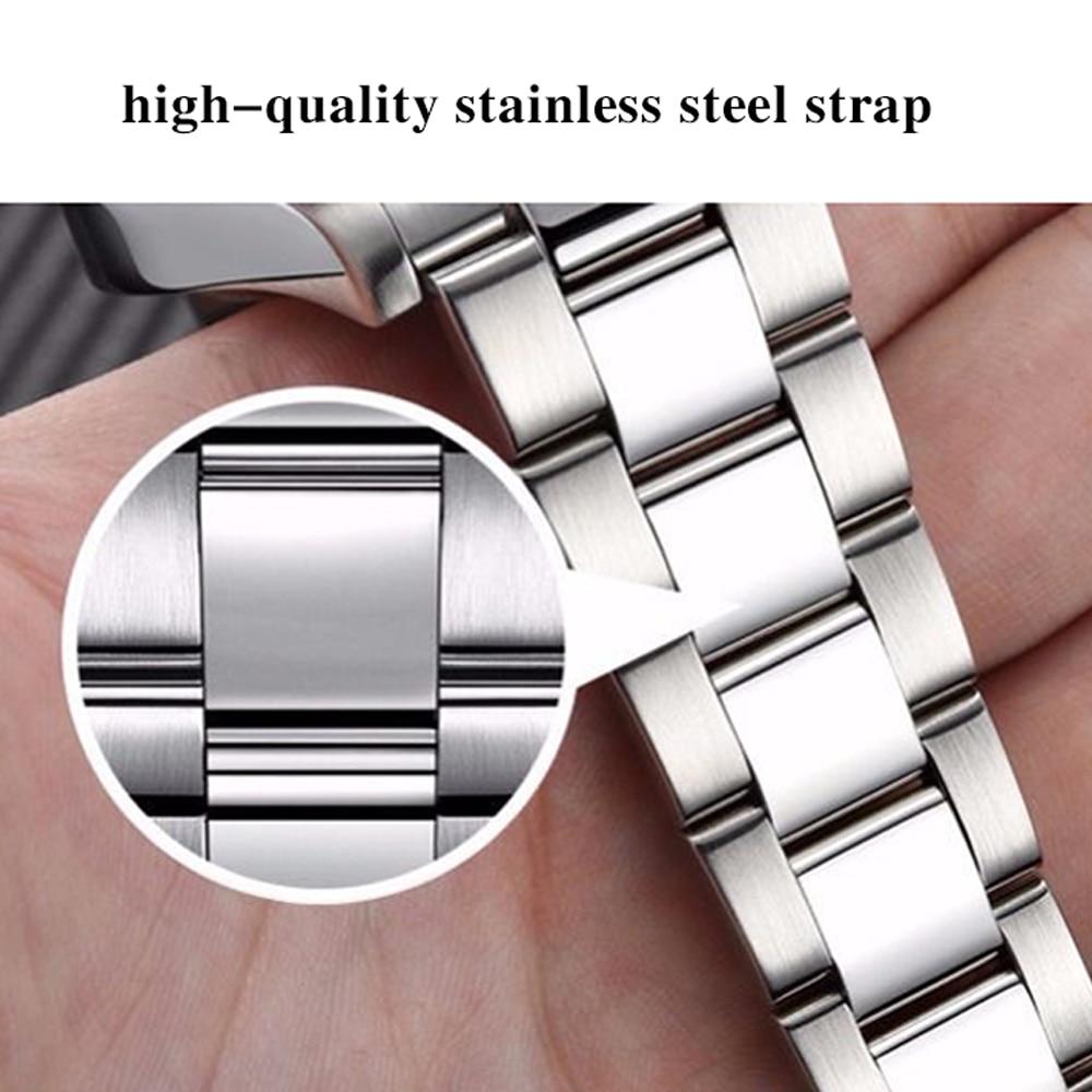 Мода Роскошь Мужские Часы Автоматический Механизм Скелетон Бизнес Календарь Наручные Часы Повседневные Часы из Нержавеющей Стали