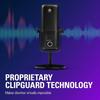 Волна Элгато:3 Премиум USB-конденсаторный микрофон Черный Plug & Play для стриминга, подкастинга, игр