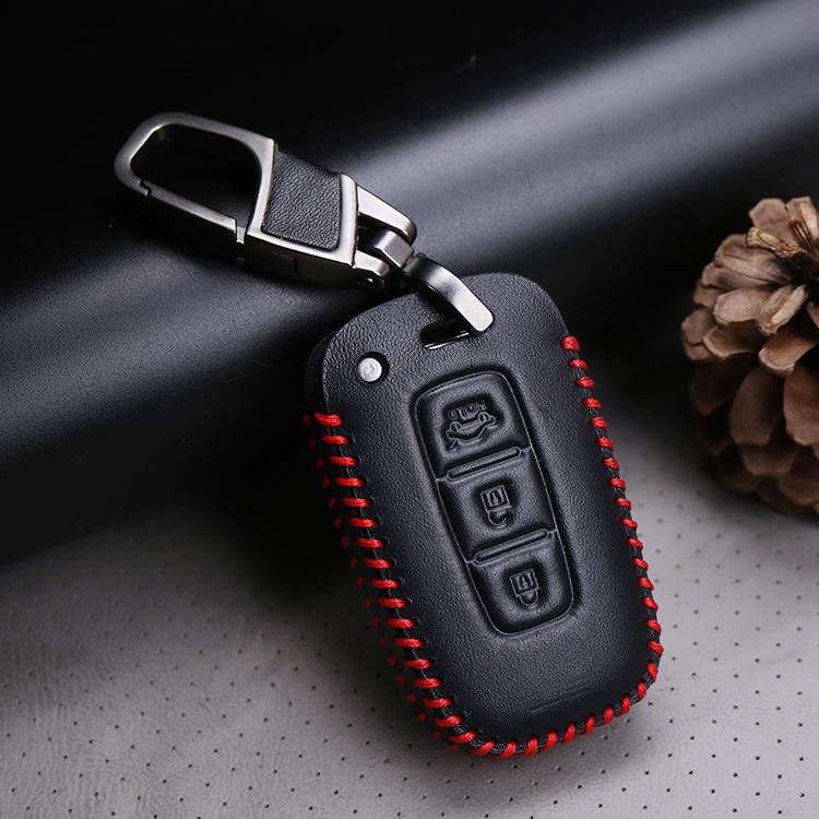 Набор чехлов для ключей автомобиля из натуральной кожи для Kia K3, Sportage, K4, Yipao, K5, K2, Kaisen KX3, KX5